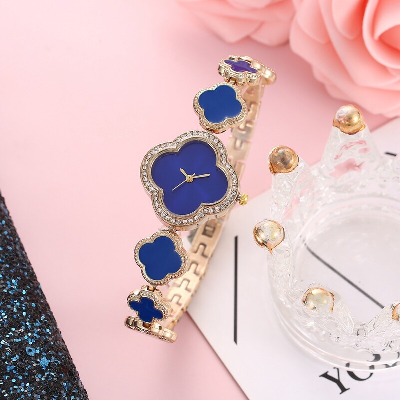 Нови модни дамски часовници Луксозни часовници с гривни от розово злато Дамски ръчни часовници Дамски ежедневни кварцови часовници Часовник Relogio Feminino