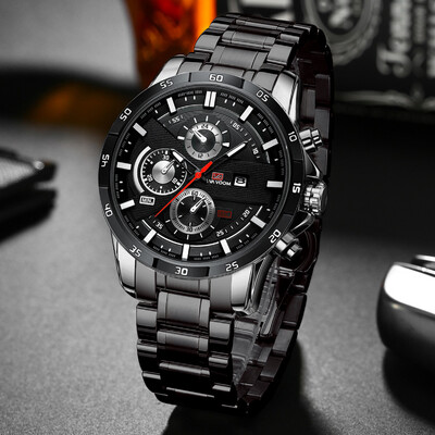 Labākais vīriešu pulkstenis, sporta stils, 46 mm, liels ādas sacīkšu stils ikdienas modes oriģināls, melnā rozā zelta kalendāra kvarca pulkstenis Relogio