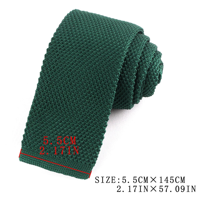 Vīriešu šaura adīta kaklasaite zaļā krāsā jaukta raksta gadījuma kaklasaite ar plakanu galu, adīta, plāna kaklasaite kāzām, pašsaieta līgavainim