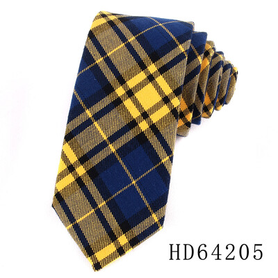 Zīmola kaklasaites vīriešiem 100% kokvilnas vīriešu kaklasaite, šaura, rūtaina kaklasaite vīriešiem.