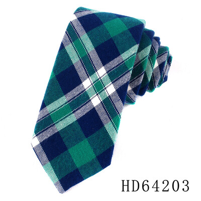 Zīmola kaklasaites vīriešiem 100% kokvilnas vīriešu kaklasaite, šaura, rūtaina kaklasaite vīriešiem.