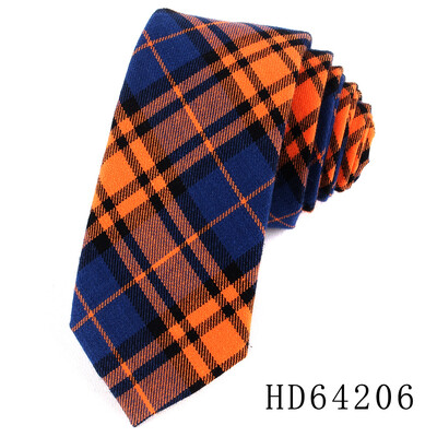 Zīmola kaklasaites vīriešiem 100% kokvilnas vīriešu kaklasaite, šaura, rūtaina kaklasaite vīriešiem.