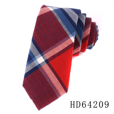 Zīmola kaklasaites vīriešiem 100% kokvilnas vīriešu kaklasaite, šaura, rūtaina kaklasaite vīriešiem.