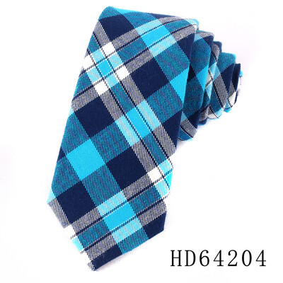 Zīmola kaklasaites vīriešiem 100% kokvilnas vīriešu kaklasaite, šaura, rūtaina kaklasaite vīriešiem.