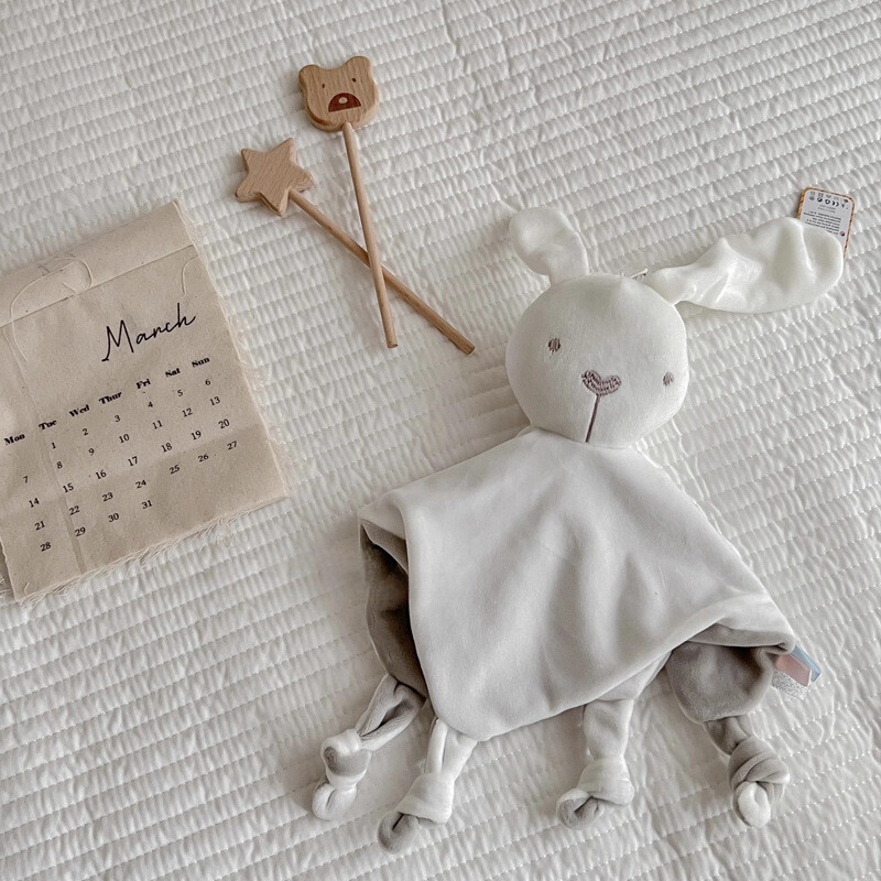 Comerț exterior prosop saliva pentru copii nou-născut prosop confort pentru animale elefant iepure păpușă piele de bebeluș păpușă de dormit
