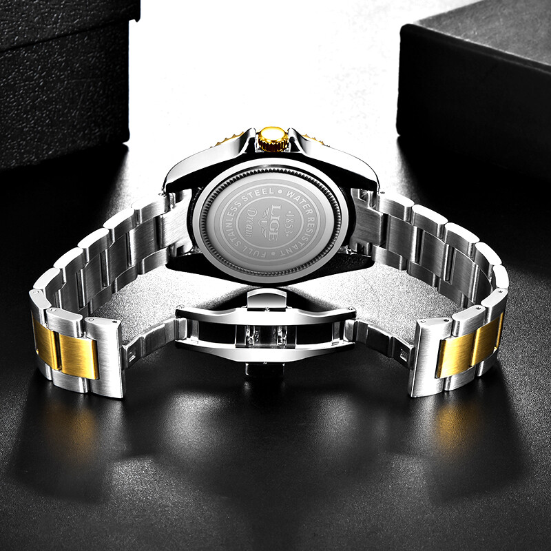 Reloj LIGE populārākā zīmola luksusa modes ūdenslīdēju pulkstenis vīriešu ūdensizturīgs randiņu pulkstenis sporta pulksteņi vīriešu kvarca rokas pulkstenis Relogio Masculino