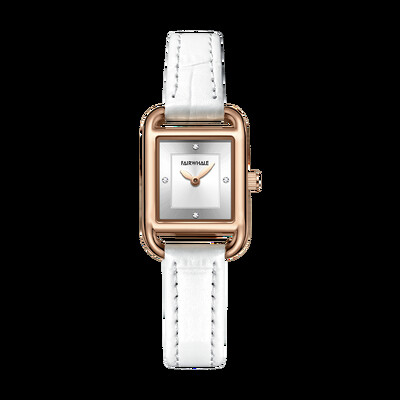 Mark Fairwhale luksusa zīmols ūdensizturīgs modes biznesa rokas pulkstenis kvarca kustības ādas siksnas pulksteņi sievietēm