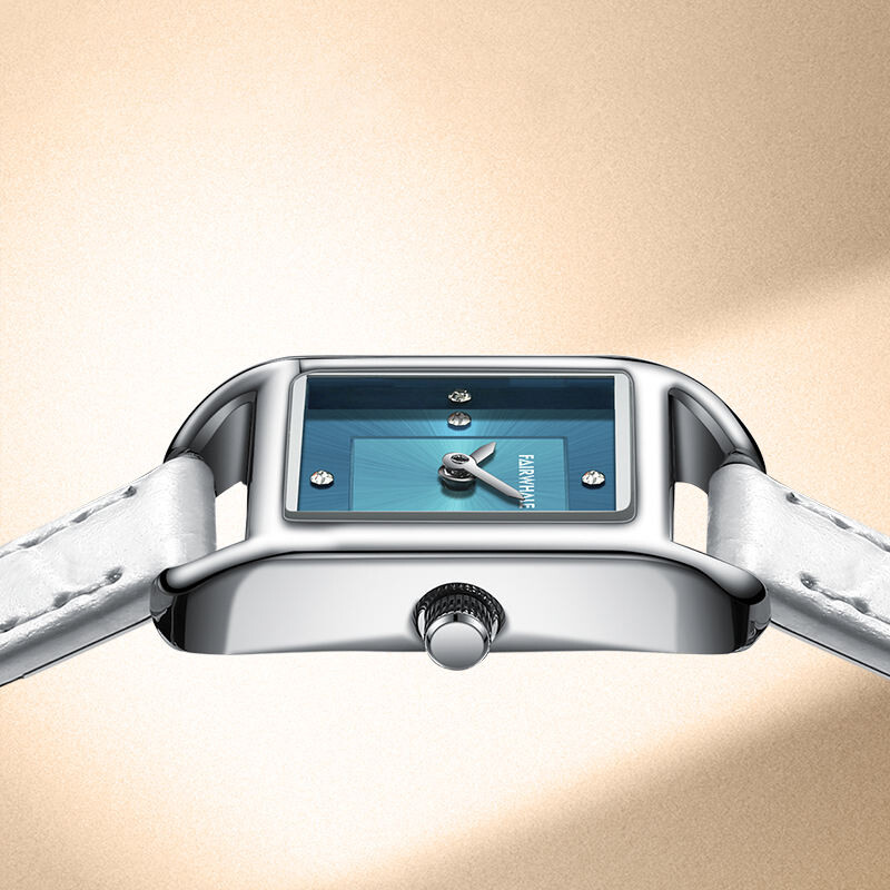 Mark Fairwhale luksusa zīmols ūdensizturīgs modes biznesa rokas pulkstenis kvarca kustības ādas siksnas pulksteņi sievietēm