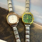 Elegantni dizajn Minimalistički Ženski Muški Kvadratni Kvarcni sat Remen od nehrđajućeg čelika Modni rođendanski dnevni savršeni poklon