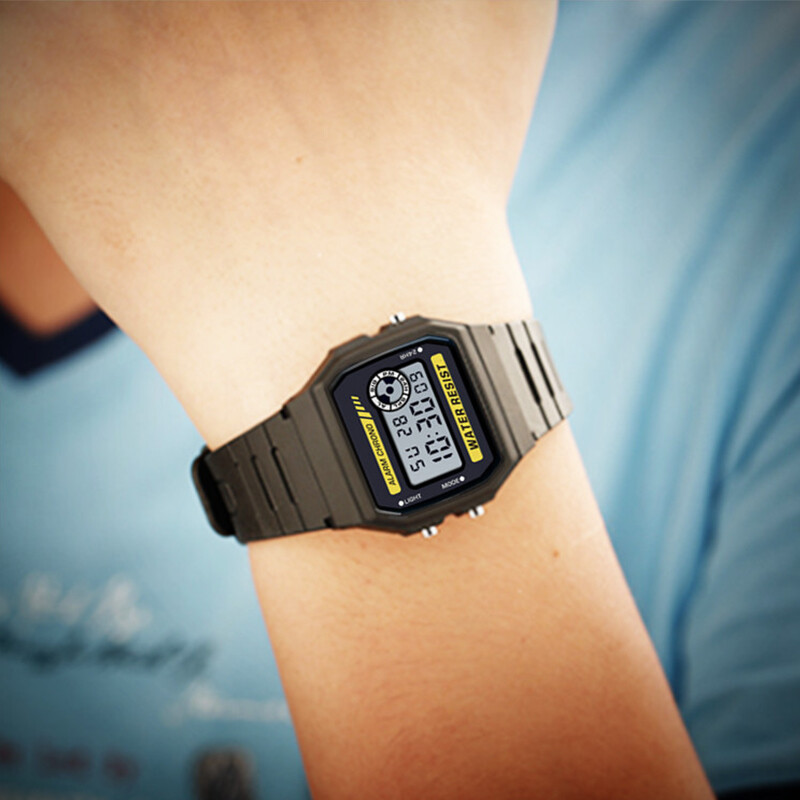 Ceas electronic sport, marca de top, ceas de mână, ceasuri digitale simple pentru fete, curea impermeabilă din PU, ceas cu alarmă, cadou pentru femei