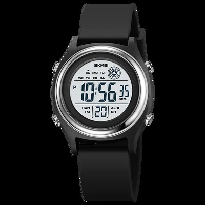 SKMEI 2094 Sieviešu hronometrs Sieviešu rokas pulkstenis 50 M ūdensizturīgs triecienizturīgs reloj mujer aizmugurējā apgaismojuma displejs atpakaļskaitīšanas digitālie pulksteņi