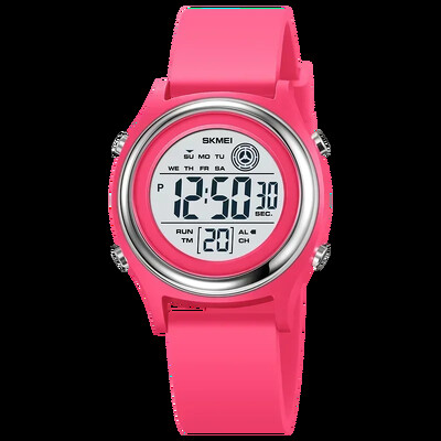 SKMEI 2094 Sieviešu hronometrs Sieviešu rokas pulkstenis 50 M ūdensizturīgs triecienizturīgs reloj mujer aizmugurējā apgaismojuma displejs atpakaļskaitīšanas digitālie pulksteņi