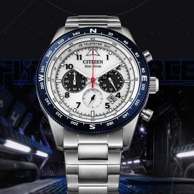 CITIZEN Curea din piele Cuarț Ceas cronograf sport profesional pentru bărbați Cadou de Ziua Îndrăgostiților Brățară de bijuterii pentru bărbați