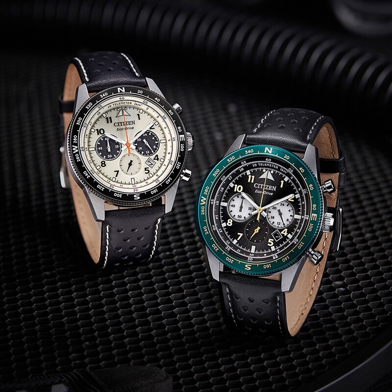 CITIZEN Curea din piele Cuarț Ceas cronograf sport profesional pentru bărbați Cadou de Ziua Îndrăgostiților Brățară de bijuterii pentru bărbați