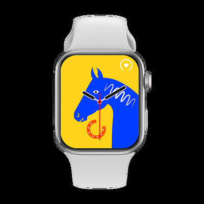 2025 Ceas de femei Ceas inteligent de modă Monitorizarea sănătății Apel Bluetooth Brățară de fitness Ceasuri de bărbați Ceas inteligent S8 Ceas de mesaje