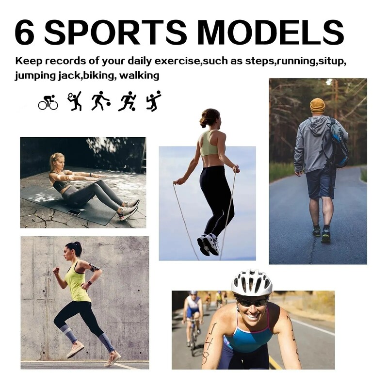 2025 Ceas de femei Ceas inteligent de modă Monitorizarea sănătății Apel Bluetooth Brățară de fitness Ceasuri de bărbați Ceas inteligent S8 Ceas de mesaje