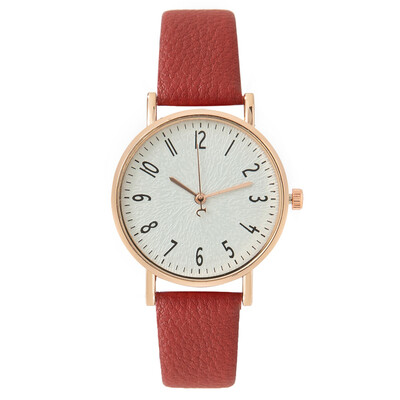 Moda Doamnelor Digital Simplu Marca Cuarț Ceas Hot 2023 Nou Ocazional Roz Curea din piele Ceas Femei Rochie Ceasuri