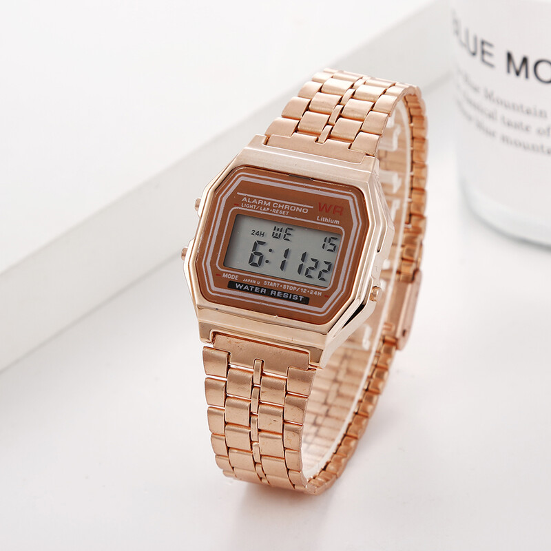 Nou ceas digital cu LED Ceas electronic cu alarmă multifuncțional pentru bărbați Ceas simplu pentru bărbați pentru femei Ceas cu LED pentru femei Ceas de mână pentru femei