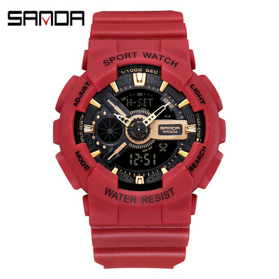 Ceasuri sportive de damă, auriu roz, alb