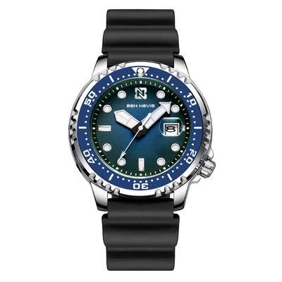 Бизнес кварцов мъжки часовник Мода Спорт за свободното време Единичен календар Водоустойчив часовник Мъжки часовник с кръгла уста Въртящ се многофункционален часовник