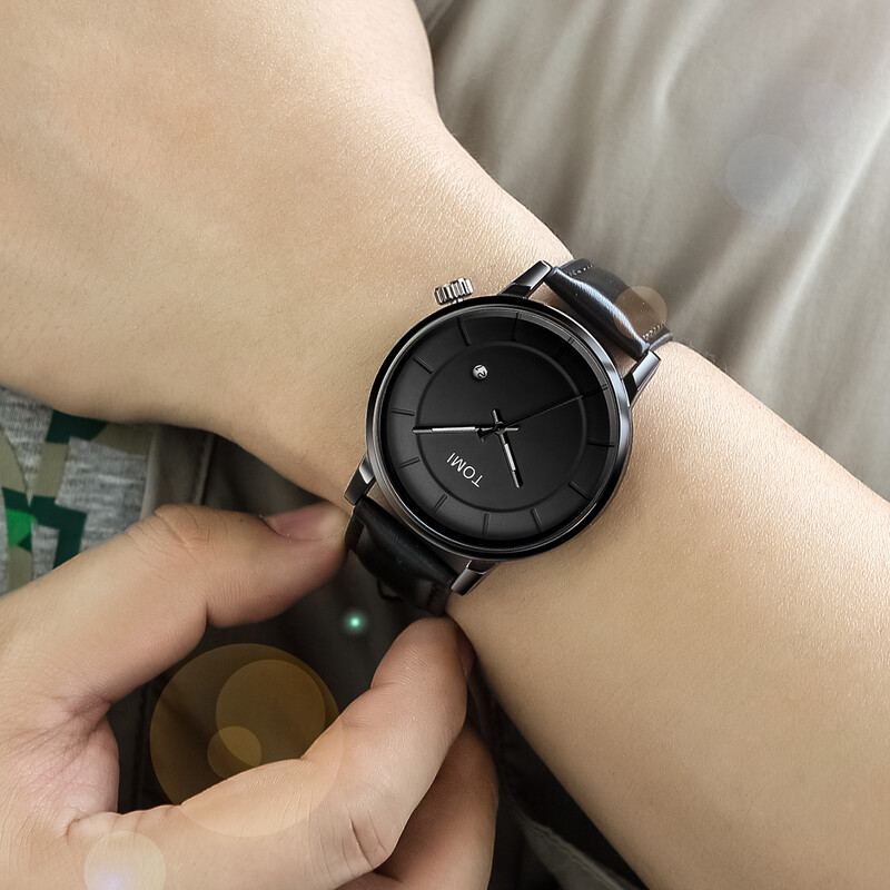 Ceas de lux pentru bărbați TOMI Ceas de cuarț pentru bărbați, marca originală de afaceri