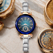 GEMOSA ikdienas minimālisma dizaina kvarca pulkstenis sievietēm vīriešiem, nerūsējošā tērauda platums 9 mm, siksniņa modes ballītei dzimšanas dienā, ikdienas dāvana