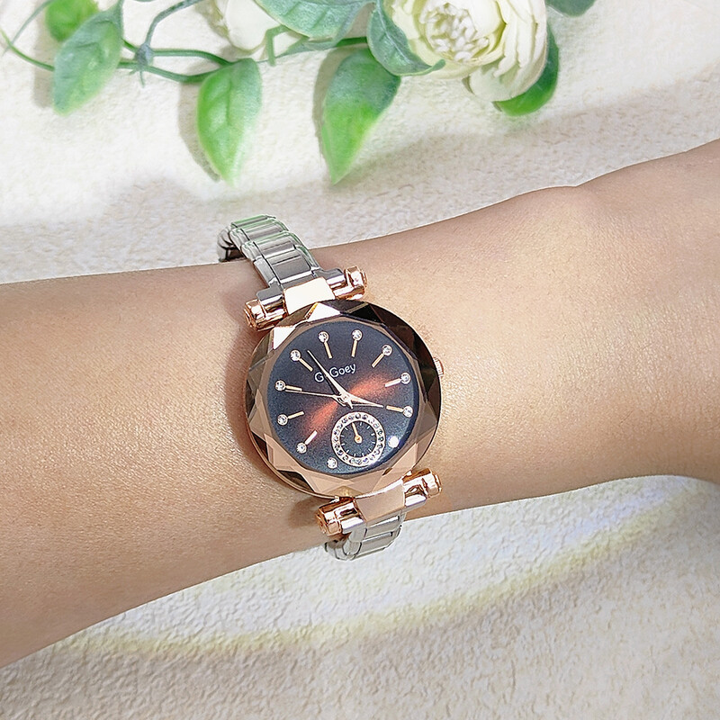 GEMOSA ikdienas minimālisma dizaina kvarca pulkstenis sievietēm vīriešiem, nerūsējošā tērauda platums 9 mm, siksniņa modes ballītei dzimšanas dienā, ikdienas dāvana