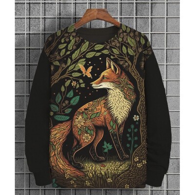 Tricou cu mânecă lungă cu pisică cu imprimeu, pentru bărbați, hanorace supradimensionate, pulover, toamnă, bărbați, femei, hanorac cu gât rotund, haine unisex la modă