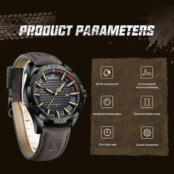 2024 NEW NAVIFORCE Ανδρικό Casual Sport Military Quartz Calendar Ρολόι καρπού για ανδρικό αδιάβροχο ανδρικό Relogio Masculino