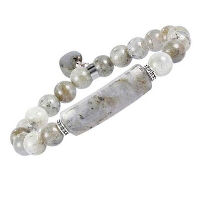 KFT Dabiskā dziedinošā kristāla kvarca rokassprādze Taisnstūris, Mīlestība Sirds Apaļās Pērlītes Akmens Rokassprādzes Sievietēm Meitenēm Vīriešu Rotaslietas