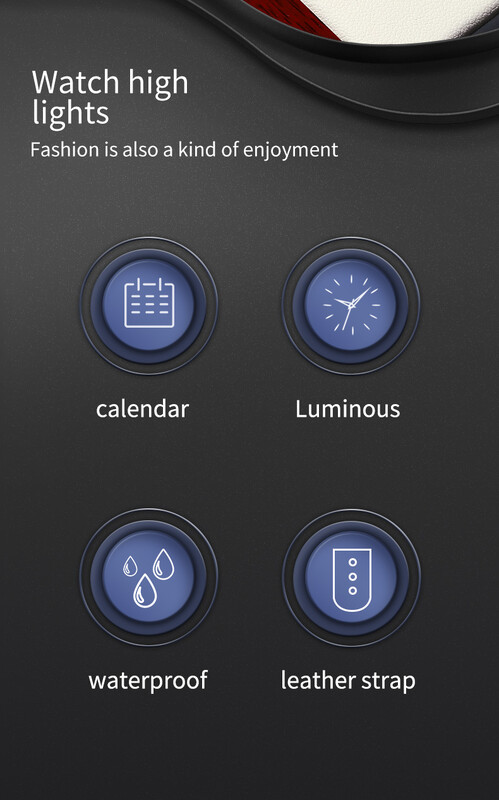 Ceas de cuarț OLEVS original pentru bărbați, curea din piele, cronograf, calendar, rezistent la apă, luminoase, ceasuri de mână pentru bărbați Relógio Masculino