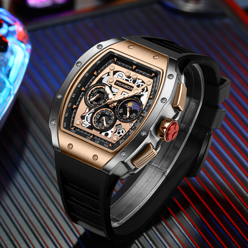 Ceasuri de bărbați LIGE Ceasuri de cuarț sport de modă pentru bărbați Ceasuri de mână rezistente la apă de marcă de top de lux Curea din silicon Relogios Masculino