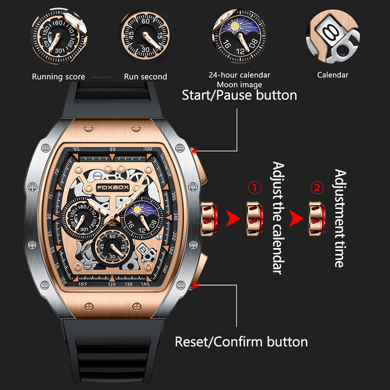 Ceasuri de bărbați LIGE Ceasuri de cuarț sport de modă pentru bărbați Ceasuri de mână rezistente la apă de marcă de top de lux Curea din silicon Relogios Masculino