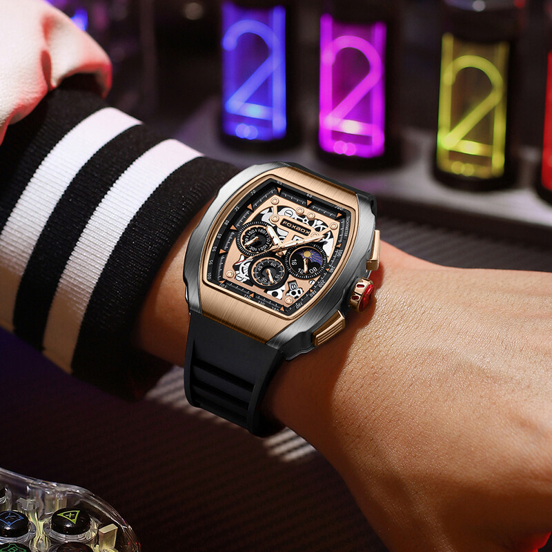 Ceasuri de bărbați LIGE Ceasuri de cuarț sport de modă pentru bărbați Ceasuri de mână rezistente la apă de marcă de top de lux Curea din silicon Relogios Masculino