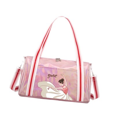 Балетна чанта за момичета Детска ръчна чанта Чанта за рамо Многофункционална преносима чанта за спорт за нощна тренировка Самолет Фитнес