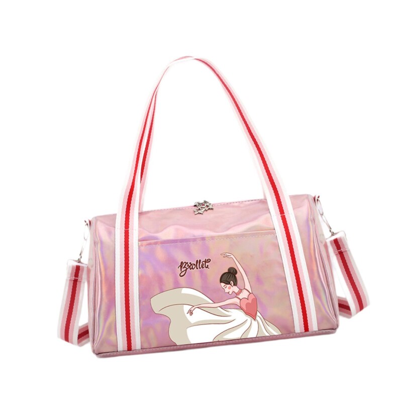 Балетна чанта за момичета Детска ръчна чанта Чанта за рамо Многофункционална преносима чанта за спорт за нощна тренировка Самолет Фитнес