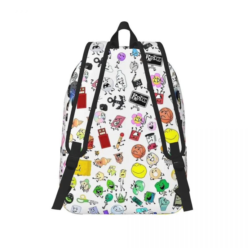 BFB и TPOT Battle For Dream Island Анимационна раница за момче Момиче Ученик Чанти за учебници Дневна раница Предучилищна чанта Спорт