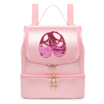 Genți de gimnastică Antrenament și exerciții pentru copii, pantofi, ambalaj fitness pentru copii, școală de dans, bolsuri, rucsac sport pentru călătorii de weekend