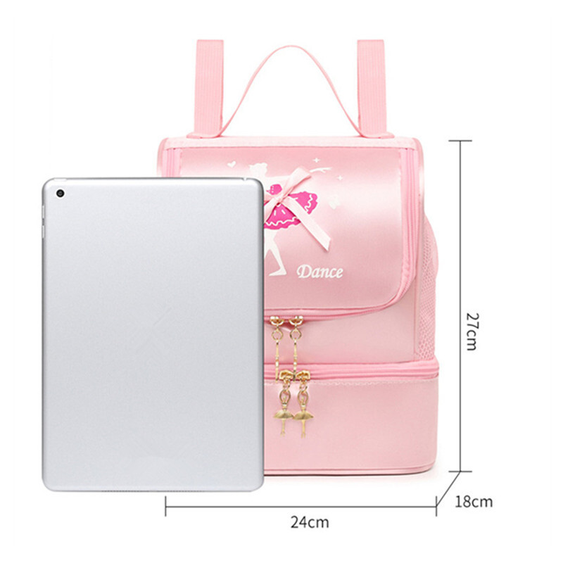 Genți de gimnastică Antrenament și exerciții pentru copii, pantofi, ambalaj fitness pentru copii, școală de dans, bolsuri, rucsac sport pentru călătorii de weekend