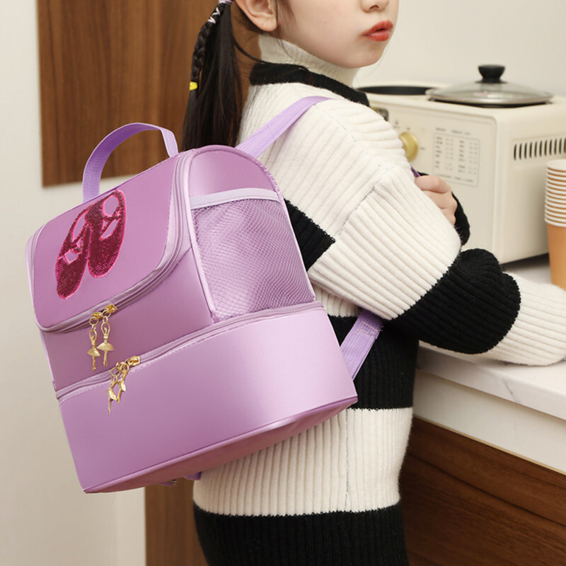 Genți de gimnastică Antrenament și exerciții pentru copii, pantofi, ambalaj fitness pentru copii, școală de dans, bolsuri, rucsac sport pentru călătorii de weekend