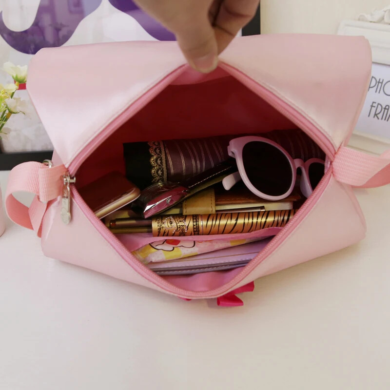 Meiteņu deju soma Pieaugušo baleta deju somas Izšūti Sequins Baleta apavi Dizains Baleta somas Rozā balerīnu deju somas bērniem