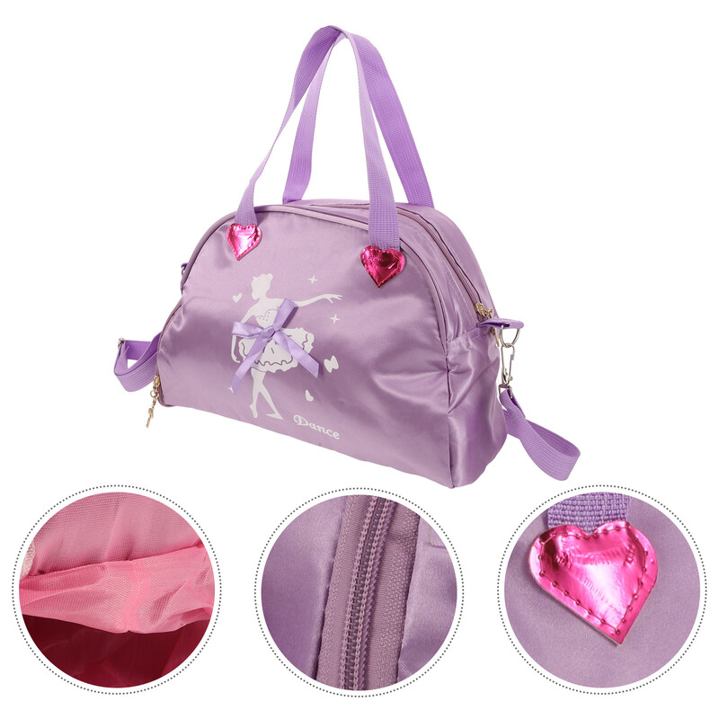 Dance Rucsac Balet Valistă Geanta Mică Un Umăr Copil Pânză Oxford Drăguț
