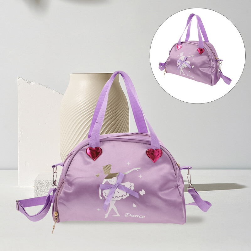 Dance Rucsac Balet Valistă Geanta Mică Un Umăr Copil Pânză Oxford Drăguț