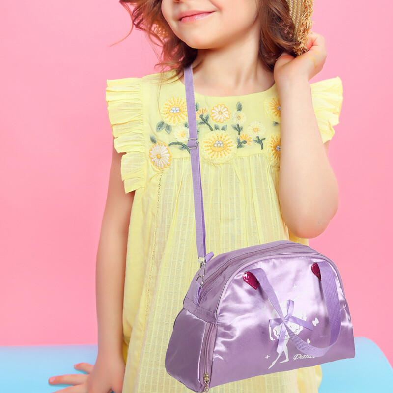 Dance Rucsac Balet Valistă Geanta Mică Un Umăr Copil Pânză Oxford Drăguț