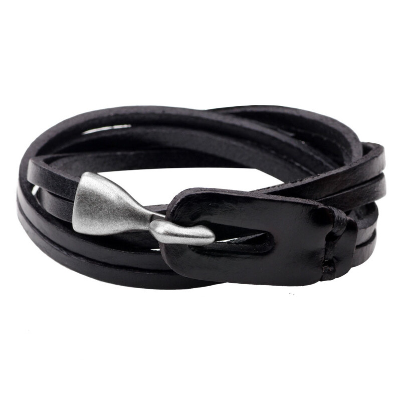 Kirykle Bărbați și femei Cârlige vintage Brățară înfășurată cu mai multe straturi Brățări cu farmec din piele Brățări Accesorii pentru bijuterii