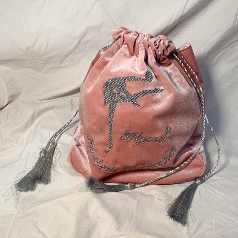 Torba s loptom za ritmičku gimnastiku Baršunasta gimnastička balona Zaštitna navlaka za loptu promjera najviše 20 cm, dječju žensku opremu