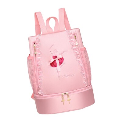 Baletna torba Torba za pohranu Balerina torba Slatka podesiva naramenica Baletni ruksak za poklon Rođendanska gimnastika Ples Sport