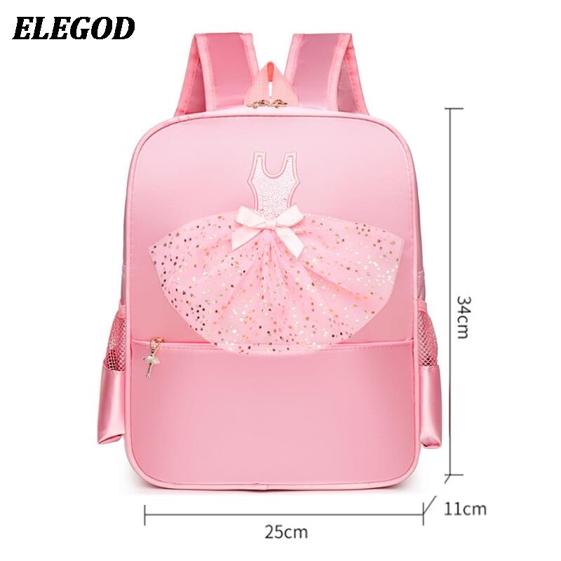 2023. Plesna torba za djevojčice Balet Latino Dance Ruksak Mala djeca Gimnastika Yoga Tap Dance Jazz Torba za pohranu Dječja školska torba s printom