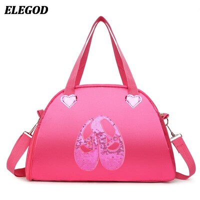 2024 Geantă de dans strălucitoare pentru fete, cu un umăr, rucsac de balet latin pentru dans, paiete, genți, genți pentru costum de dans pentru copii