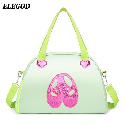 2024 Geantă de dans strălucitoare pentru fete, cu un umăr, rucsac de balet latin pentru dans, paiete, genți, genți pentru costum de dans pentru copii